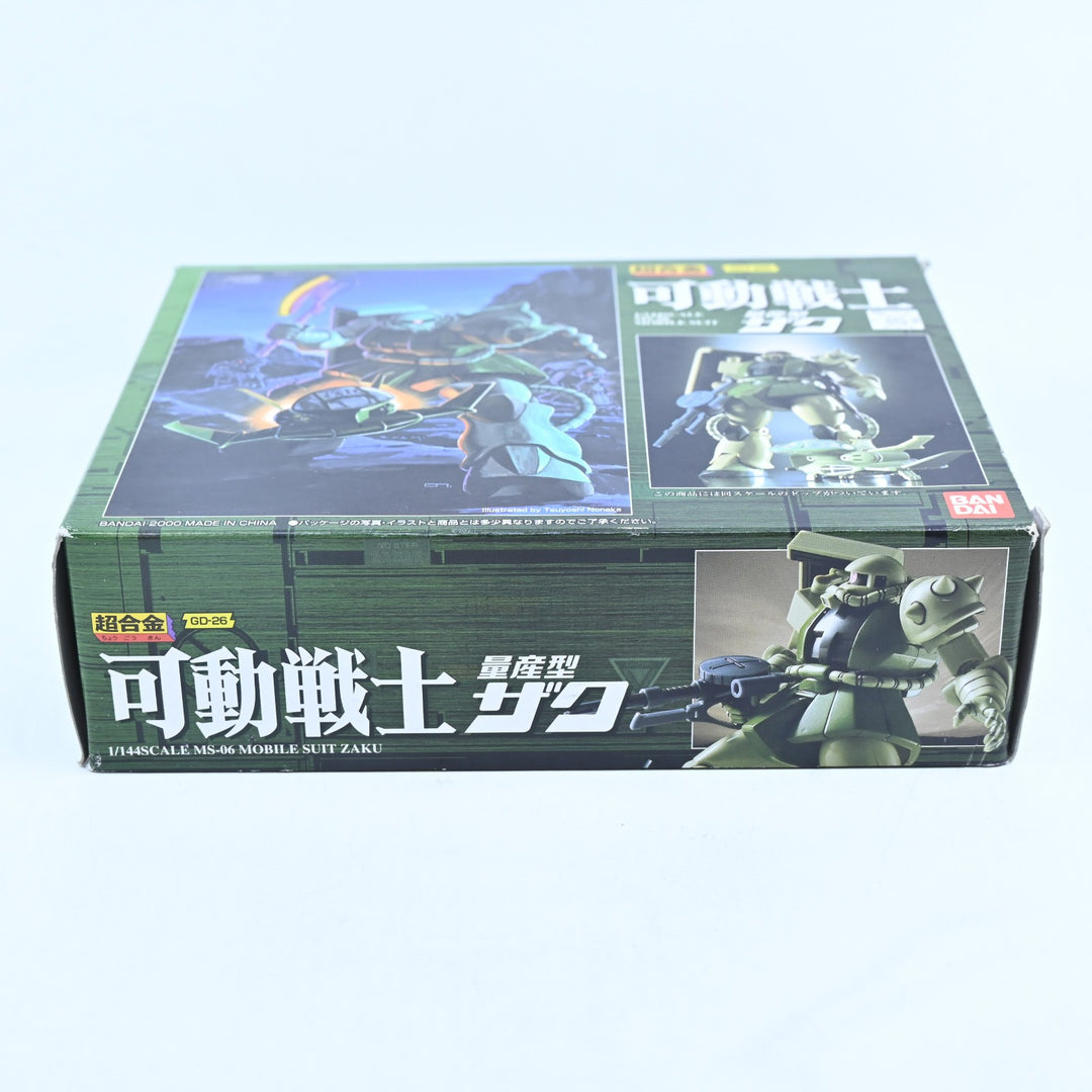 Chogokin GD-26 MS-06 Mass Producion Type Zaku II - 1:144 Die-Cast Anime Figure
