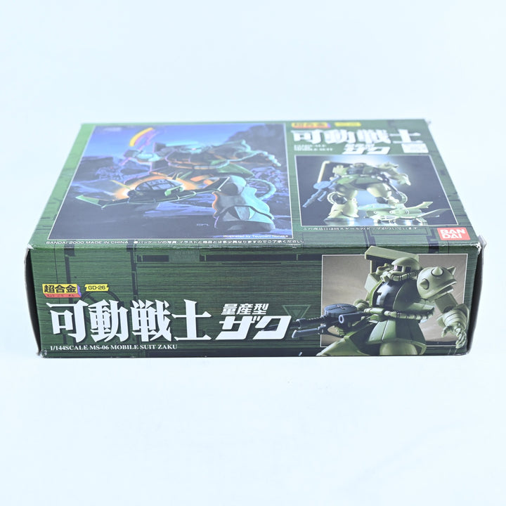 Chogokin GD-26 MS-06 Mass Producion Type Zaku II - 1:144 Die-Cast Anime Figure