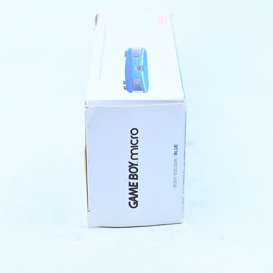 OXY-001 Blue - Nintendo Gameboy Micro Boxed Console - FREE POST!