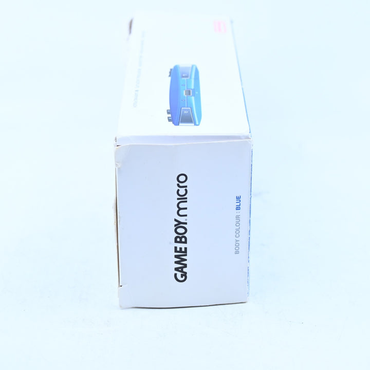OXY-001 Blue - Nintendo Gameboy Micro Boxed Console - FREE POST!
