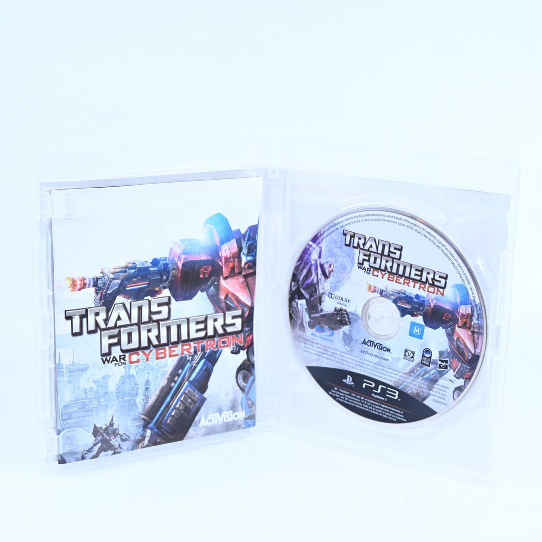 Transformers: War for Cybertron - Sony Playstation 3 / PS3 Game + Manual