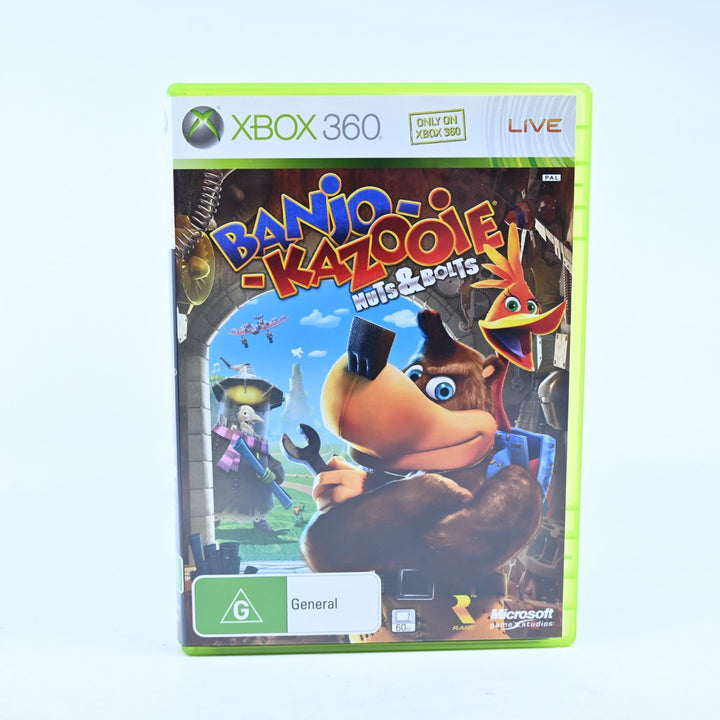 Banjo-Kazooie: Nuts & Bolts - Xbox 360 Game + Manual - PAL - MINT DISC!