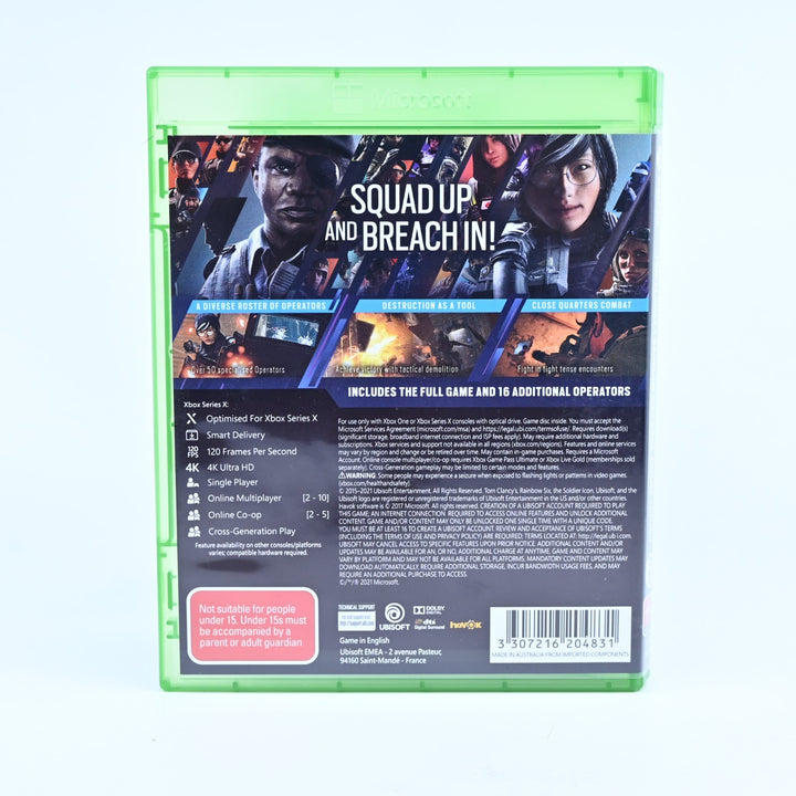 Tom Clancy's Rainbow Six Siege: Deluxe Edition - Xbox One Game - PAL