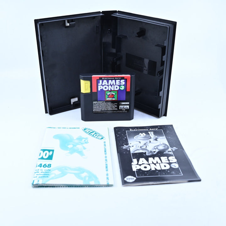 James Pond 3 - Sega Genesis / Mega Drive Game - Region Free - FREE POST!