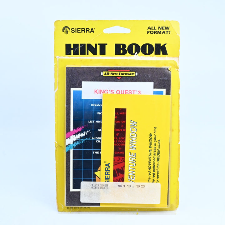 Kings Quest III: To Heir is Human - Sierra Hint Book With Decoder - Game Guide
