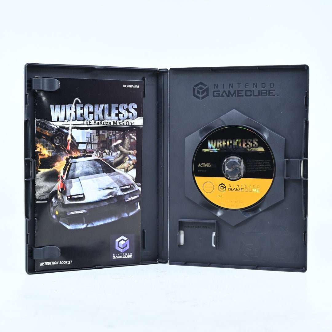 Wreckless: The Yakuza Missions - Nintendo Gamecube Game + Manual - PAL
