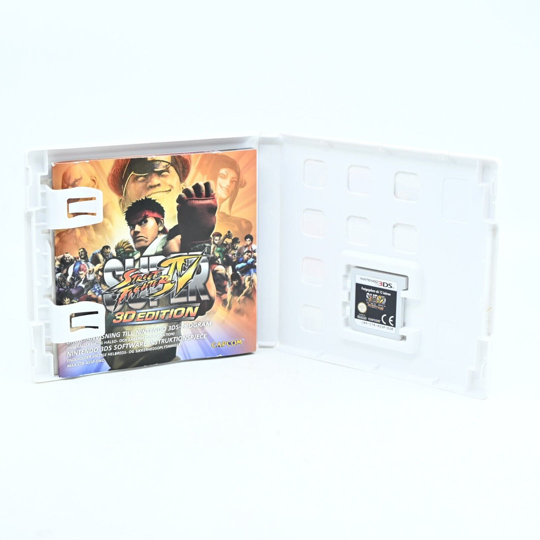 Super Street Fighter 4: 3D Edition - Nintendo 3DS Game - PAL + Manual