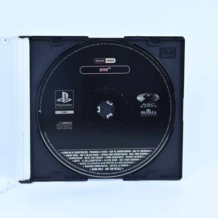 One - Demo Disc - SLED-001170 - Sony Playstation 1 Game / PS1 Game