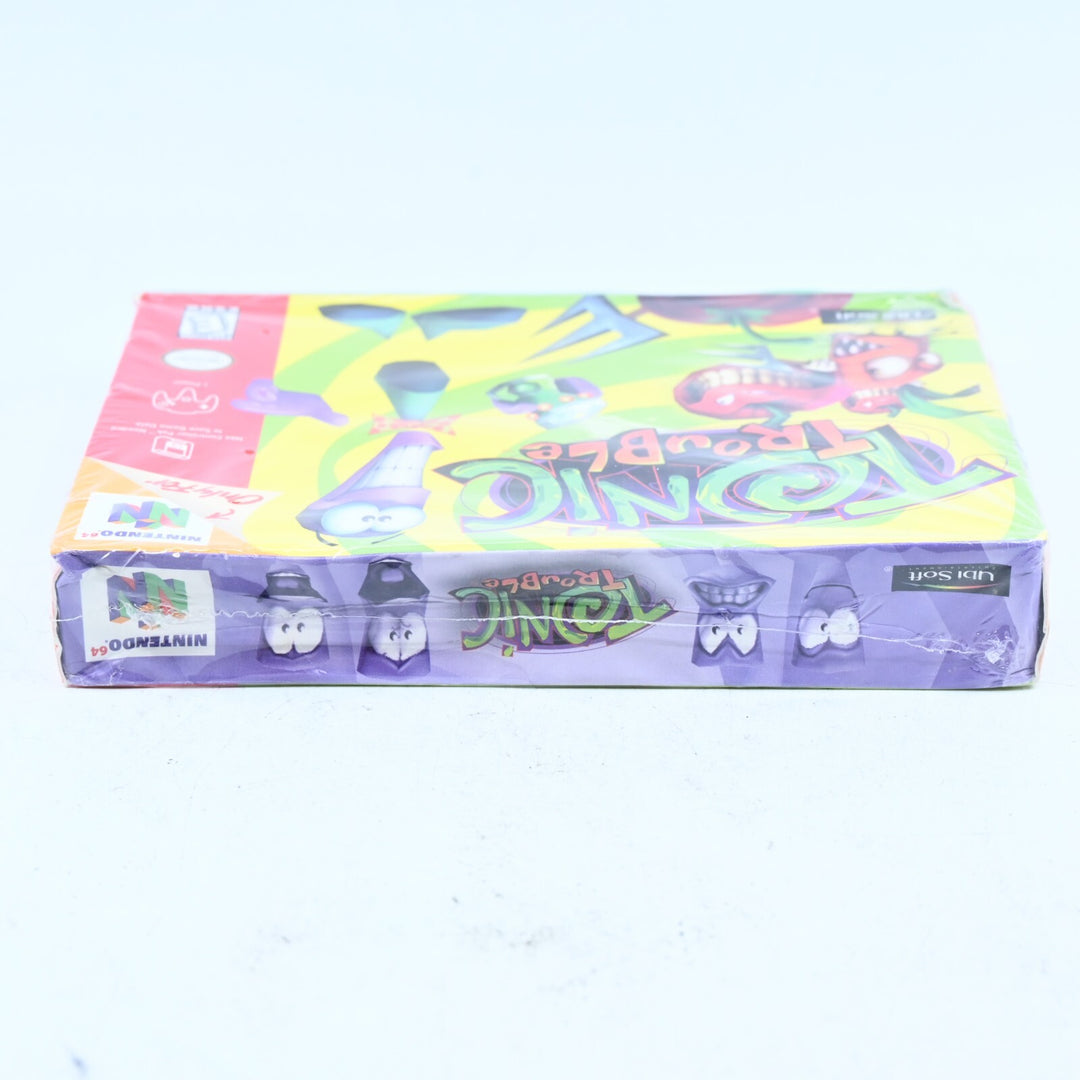 SEALED! Tonic Trouble - N64 / Nintendo 64 Boxed Game - NTSC-U/C - FREE POST!