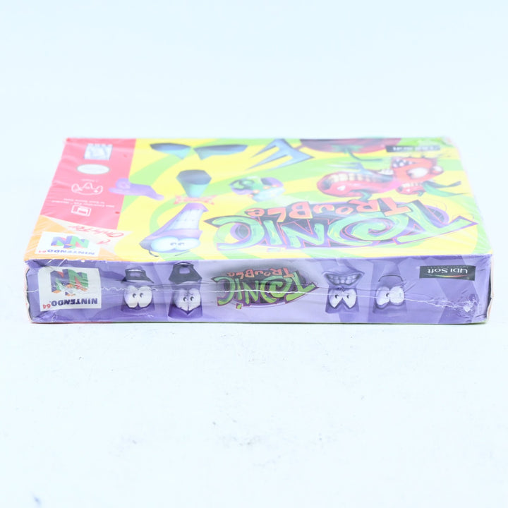 SEALED! Tonic Trouble - N64 / Nintendo 64 Boxed Game - NTSC-U/C - FREE POST!