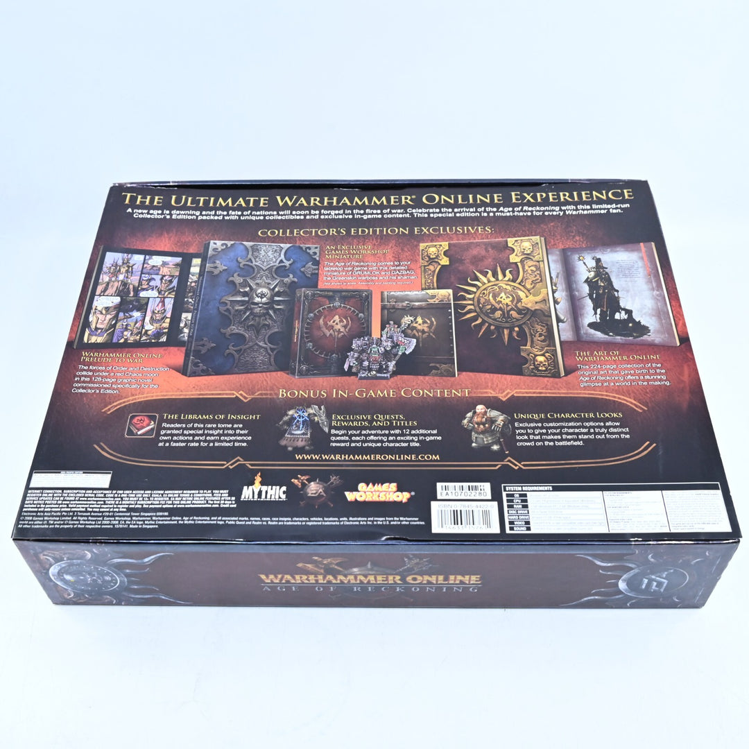 COMPLETE! Warhammer Online: Age of Reckoning Collector's Edition - PC Game