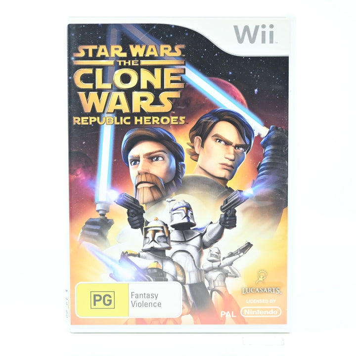 Star Wars: The Clone Wars: Republic Heroes - Nintendo Wii Game - PAL - FREE POST