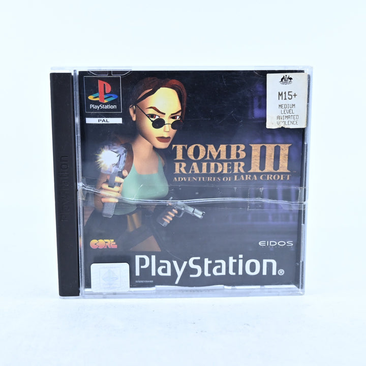 Tomb Raider III: Adventures of Lara Croft - Playstation 1 / PS1 Game - No Manual