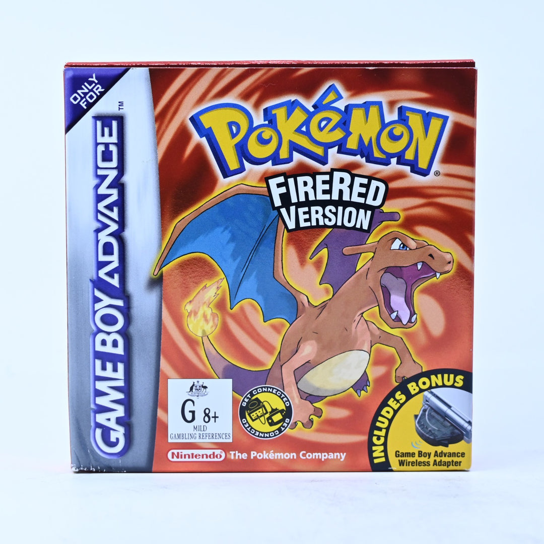 Pokemon FireRed Version - Nintendo Gameboy Advance / GBA Boxed Game - AUS PAL
