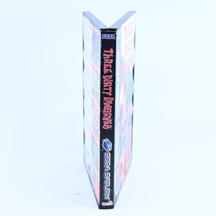 Three Dirty Dwarves - Sega Saturn Game - No Manual - PAL - MINT DISC!