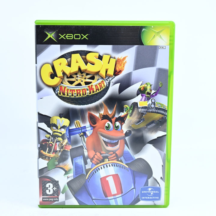 Crash Nitro Kart - Original Xbox Game + Manual - PAL - MINT DISC!
