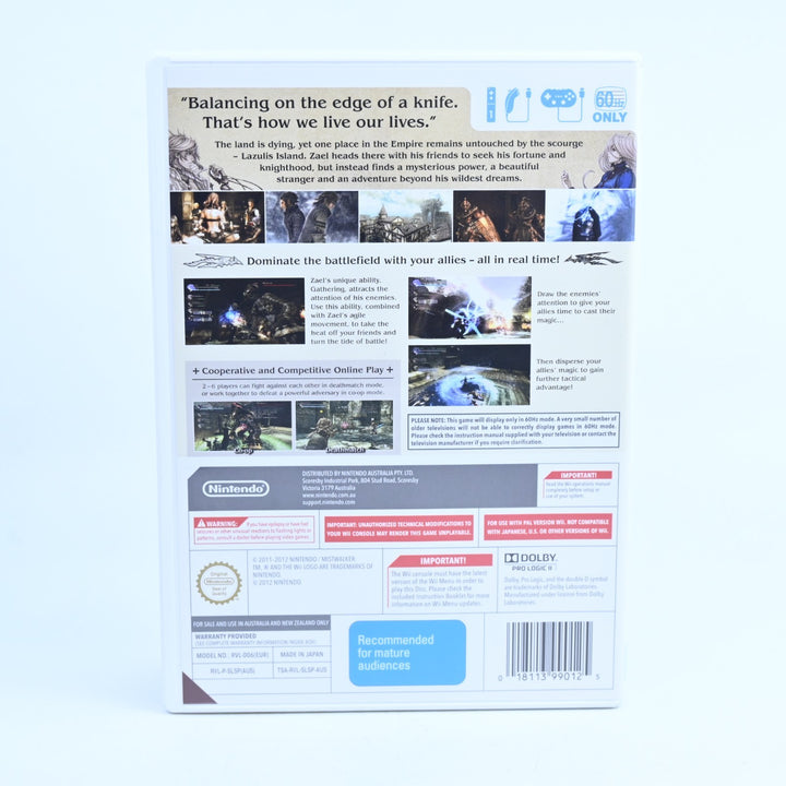 The Last Story - Nintendo Wii Game + Manual - PAL - MINT DISC!