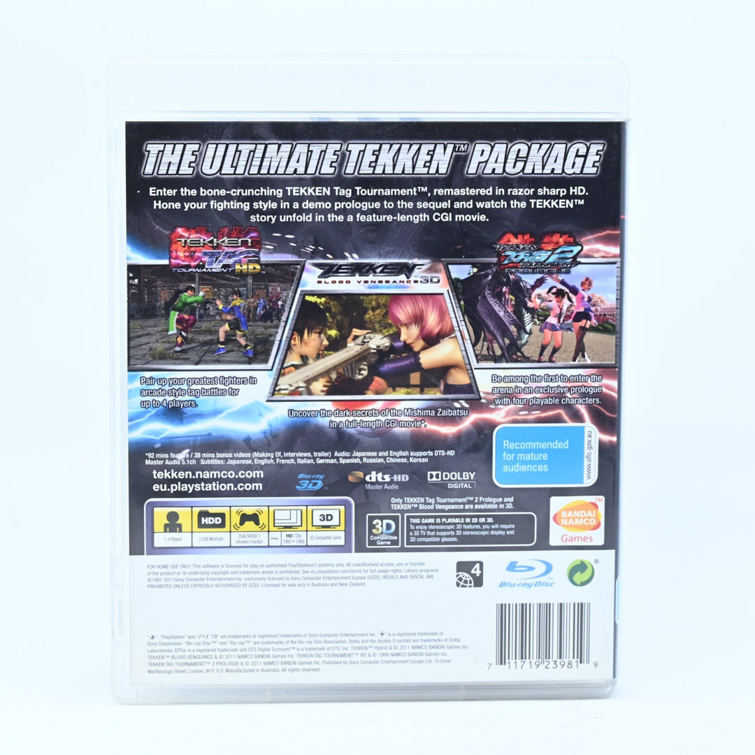 Tekken Hybrid - Sony Playstation 3 / PS3 Game + Manual - FREE POST!