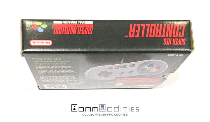 Official Super Nintendo SNES Boxed Controller - Super Nintendo / SNES Accessory