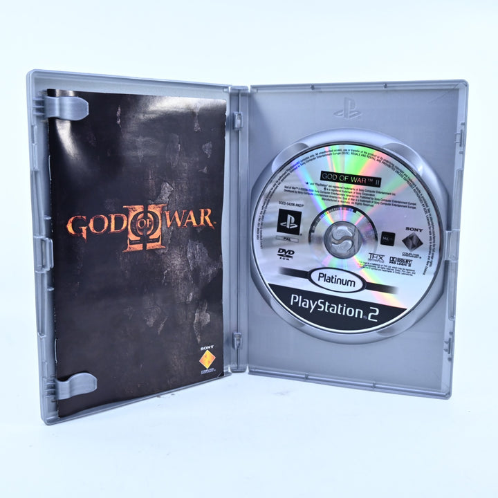 God of War II - Sony Playstation 2 / PS2 Game + Manual - PAL - MINT DISC!