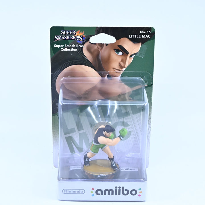 SEALED! Little Mac Amiibo No. 16 - Super Smash Bros. Collection - Toy