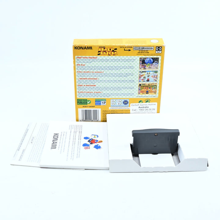 Krazy Racers - Nintendo Gameboy Advance / GBA Boxed Game - PAL - FREE POST!