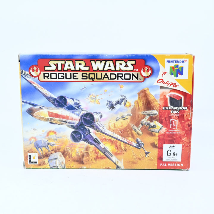 Star Wars Rogue Squadron  - N64 / Nintendo 64 Boxed Game - PAL - FREE POST!