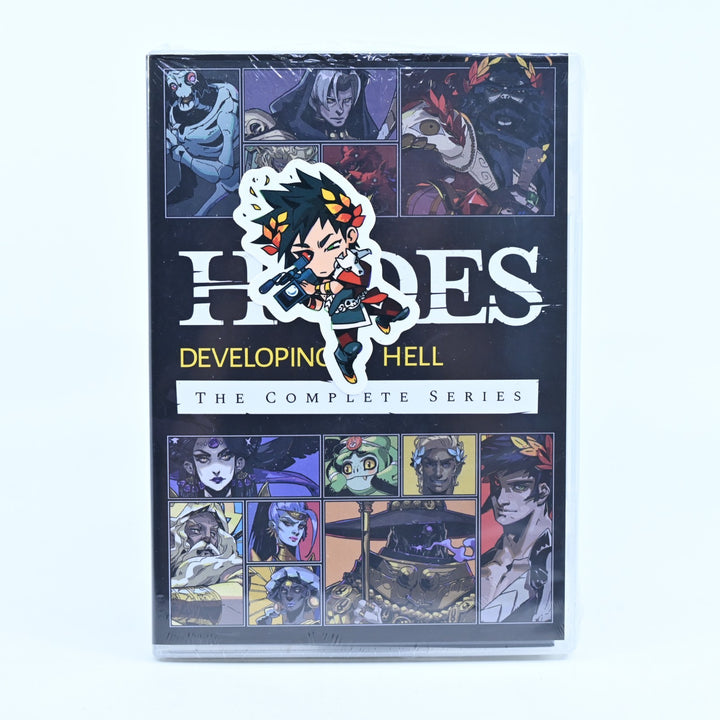 SEALED! Hades: Developing Hell - The Complete Series - Noclip + Sticker Blu-ray