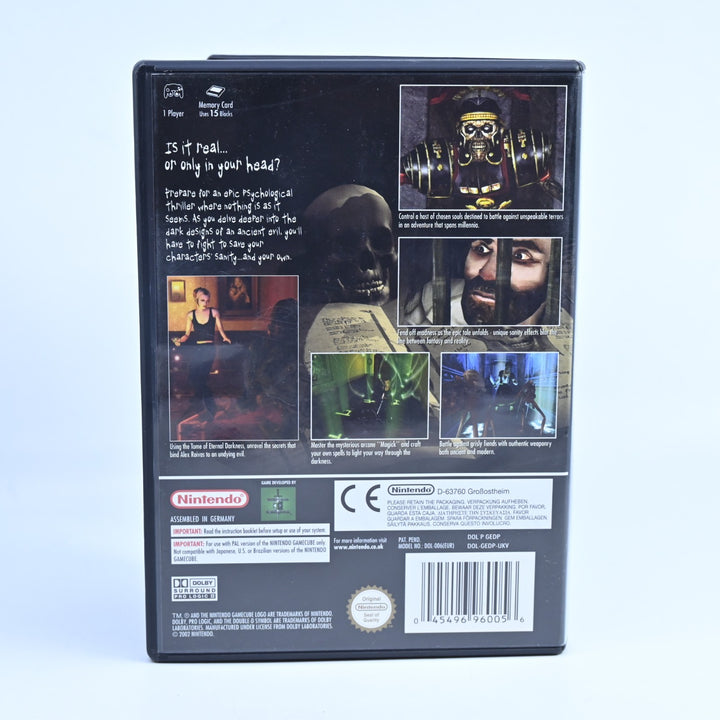Eternal Darkness: Sanity's Requiem - Nintendo Gamecube Game + Manual - PAL