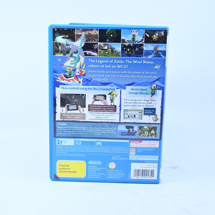 The Legend of Zelda: The Wind Waker HD - Nintendo Wii U Game - PAL - FREE POST!