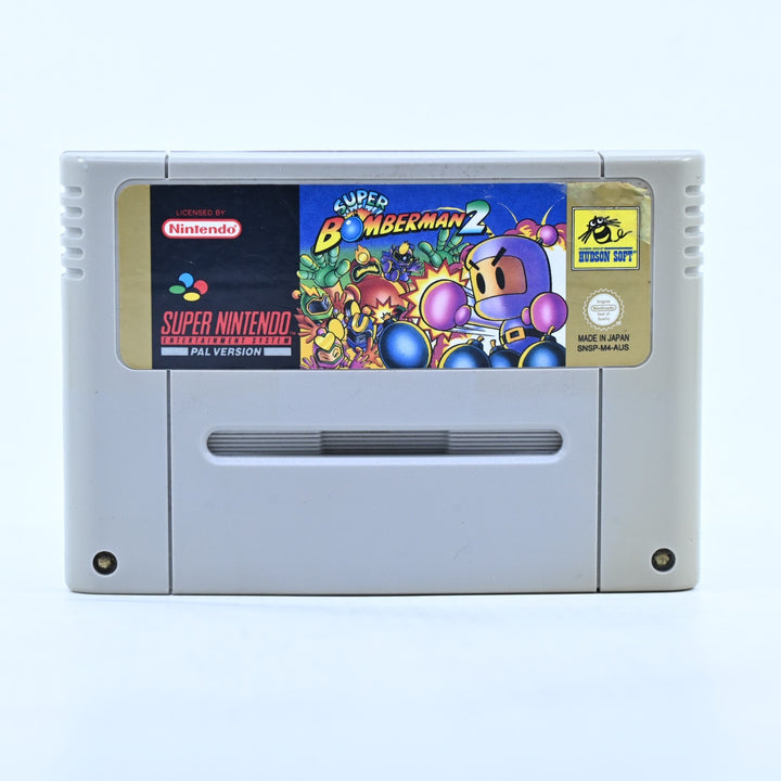 Super Bomberman 2 - Super Nintendo / SNES Game - PAL - FREE POST!