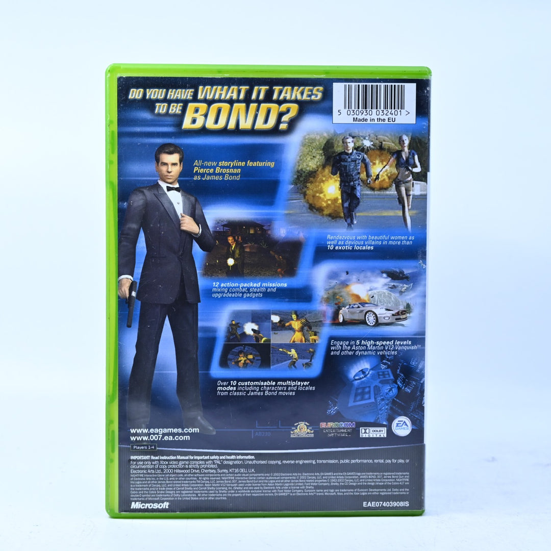 James Bond 007: Nightfire - Original Xbox Game + Manual - PAL - MINT DISC!