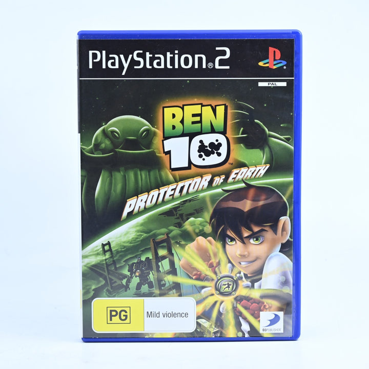 Ben 10: Protector of Earth - Sony Playstation 2 / PS2 Game + Manual - PAL