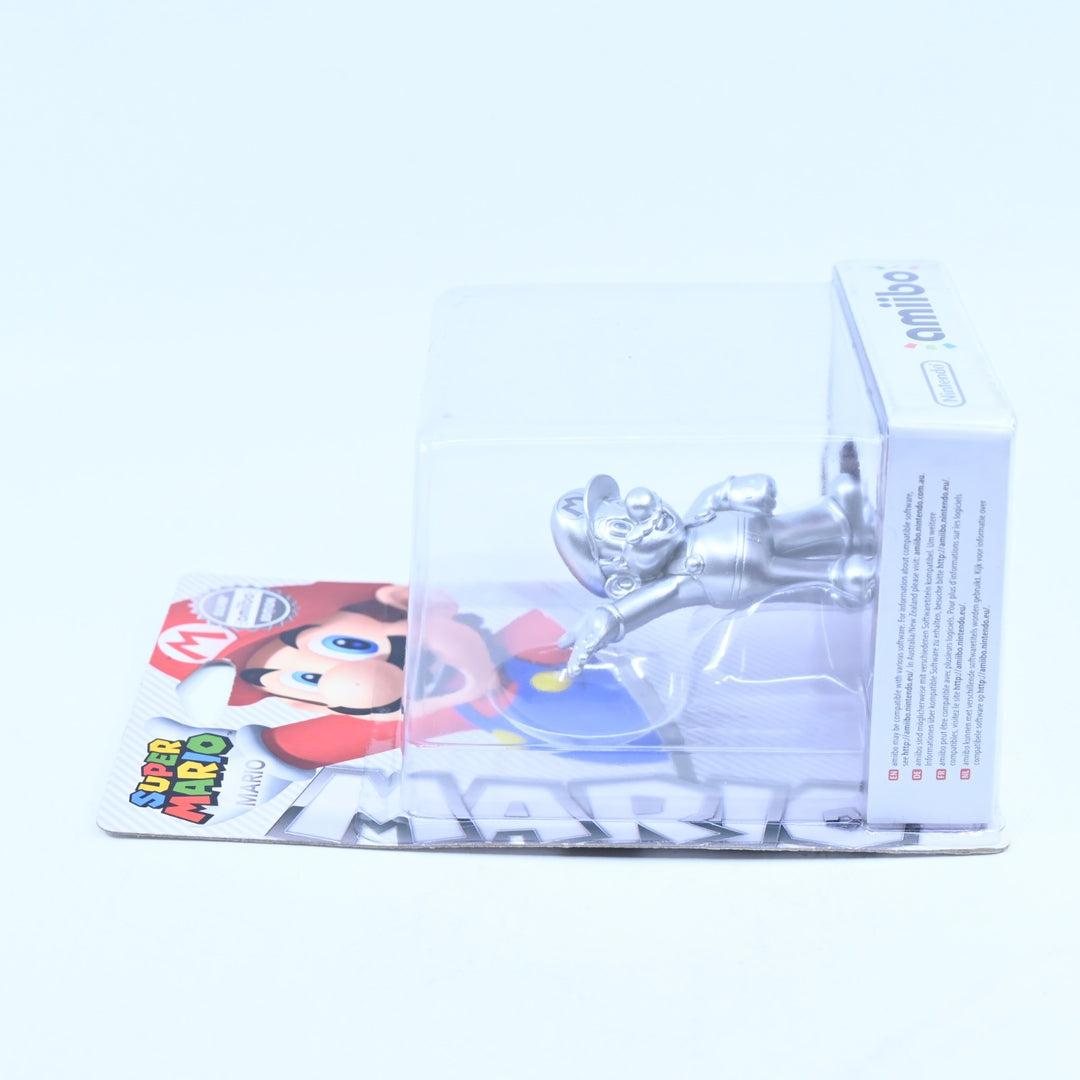 SEALED! Mario Silver Edition Amiibo - Super Mario - Nintendo - Toy