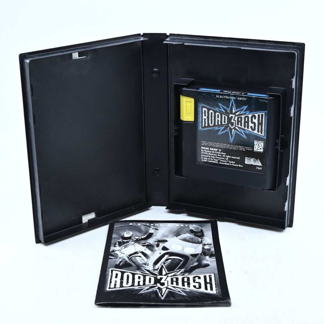 Road Rash 3 - Sega Genesis / Mega Drive Game - PAL - FREE POST!