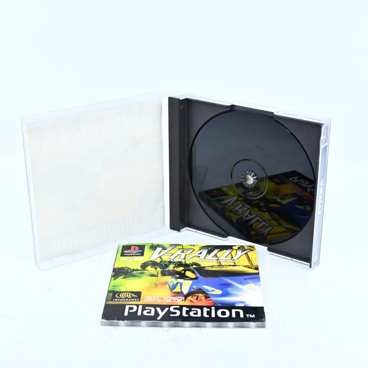 V-Rally: 97 Championship Edition - Sony Playstation 1 / PS1 Game + Manual - PAL