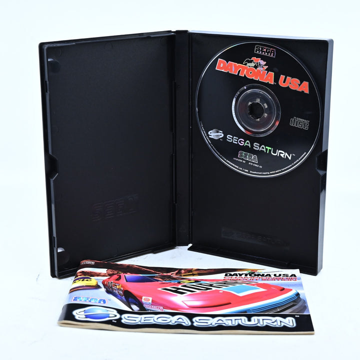 Daytona USA Championship Circuit Edition - Sega Saturn Game + Manual - PAL