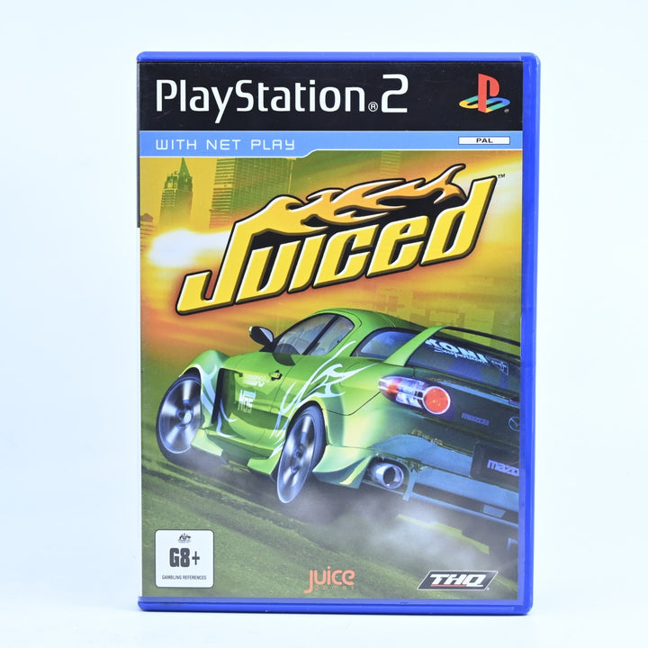 Juiced - Sony Playstation 2 / PS2 Game - No Manual - PAL - MINT DISC!