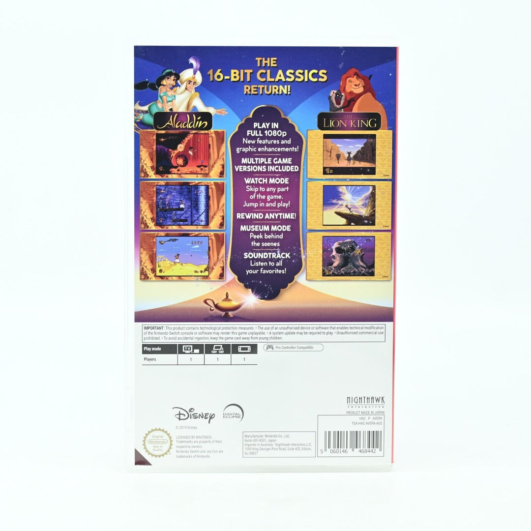 Disney Classic Games: Aladdin and the Lion King - Nintendo Switch Game