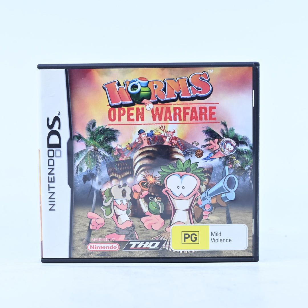 Worms: Open Warfare - Nintendo DS Game - PAL + Manual - FREE POST!