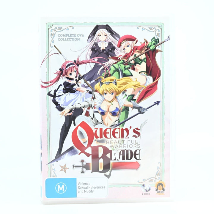 Queen's Blade: Beautiful Warriors - Complete - Region 4 - DVD - MINT DISCS Anime