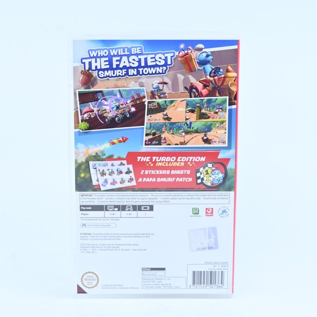 Smurfs Kart: Turbo Edition - Nintendo Switch Game - FREE POST!