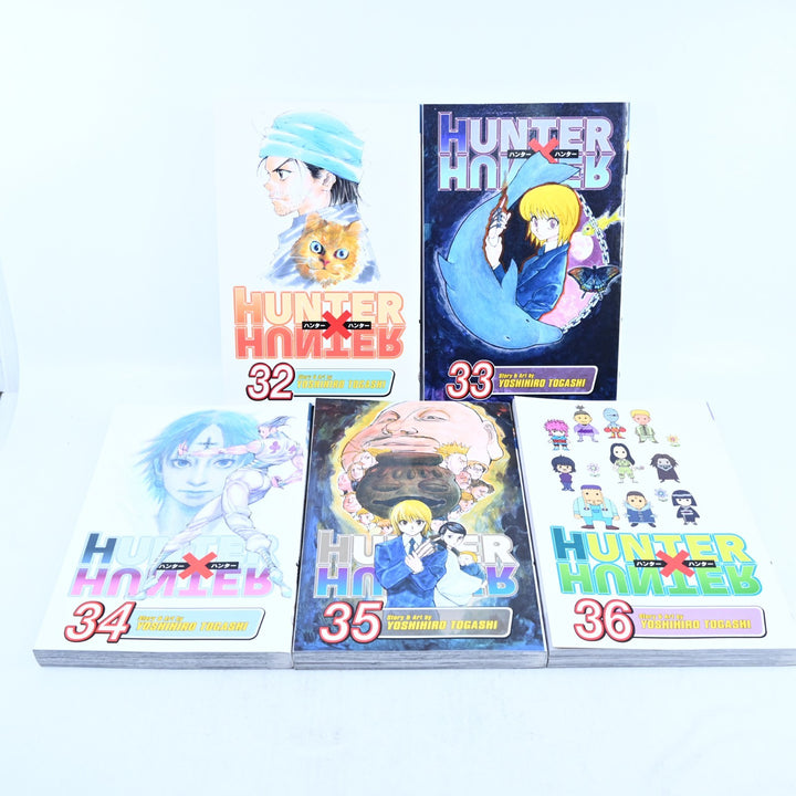Hunter X Hunter - Volumes 32-36 - Yoshihiro Togashi - Viz Media - Manga