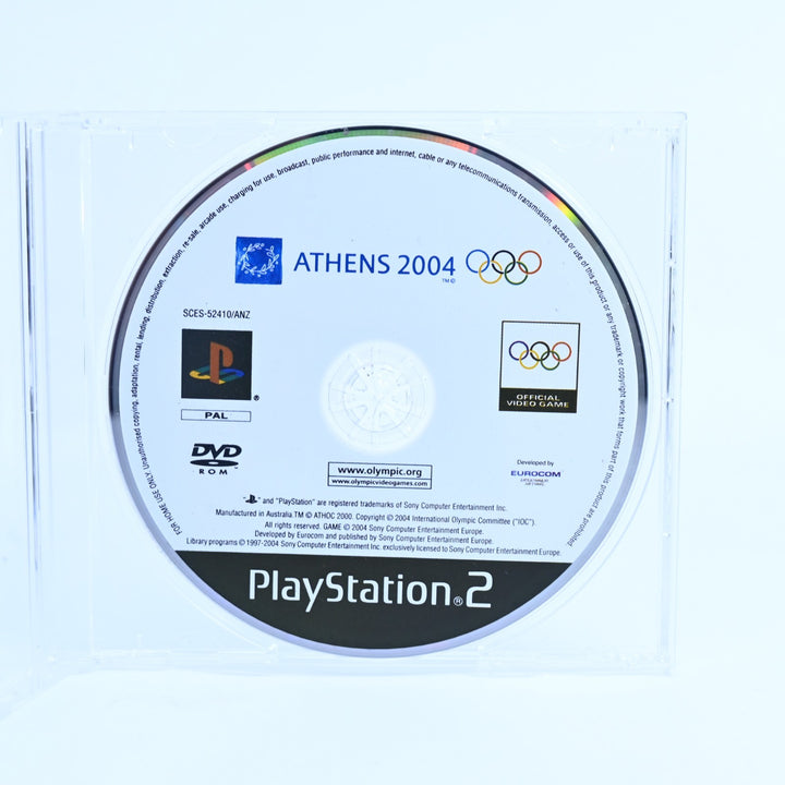 Athens 2004 - Sony Playstation 2 / PS2 Game - Disc Only - PAL - MINT DISC!