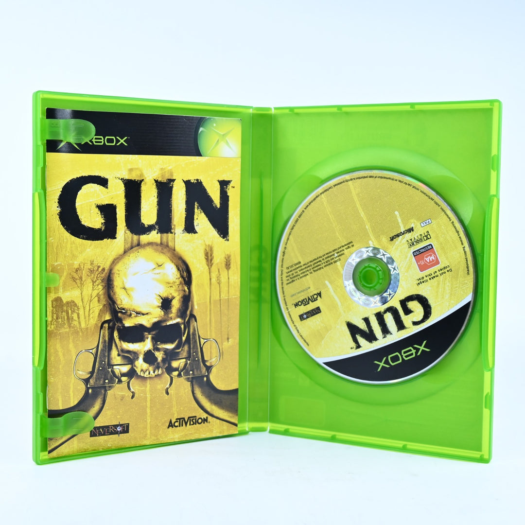 Gun - Original Xbox Game + Manual - PAL - MINT DISC!