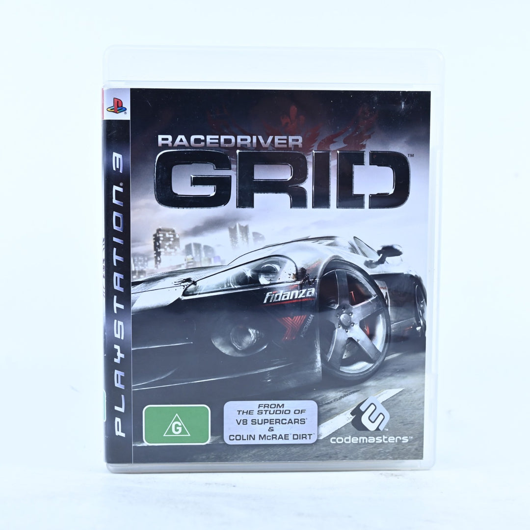Race Driver: GRID - Sony Playstation 3 / PS3 Game + Manual - MINT DISC!