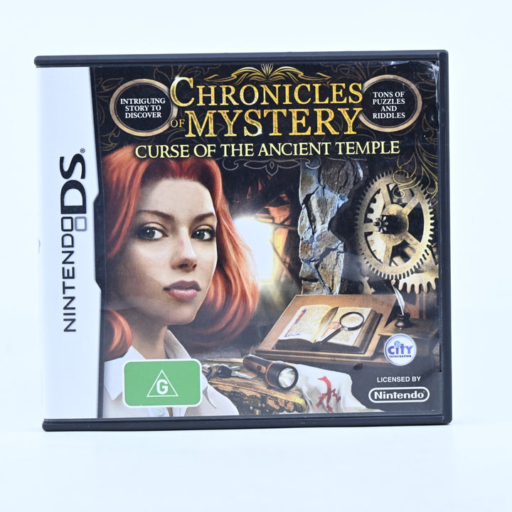 Chronicles of Mystery: Curse of the Ancient Temple - Nintendo DS Game - PAL