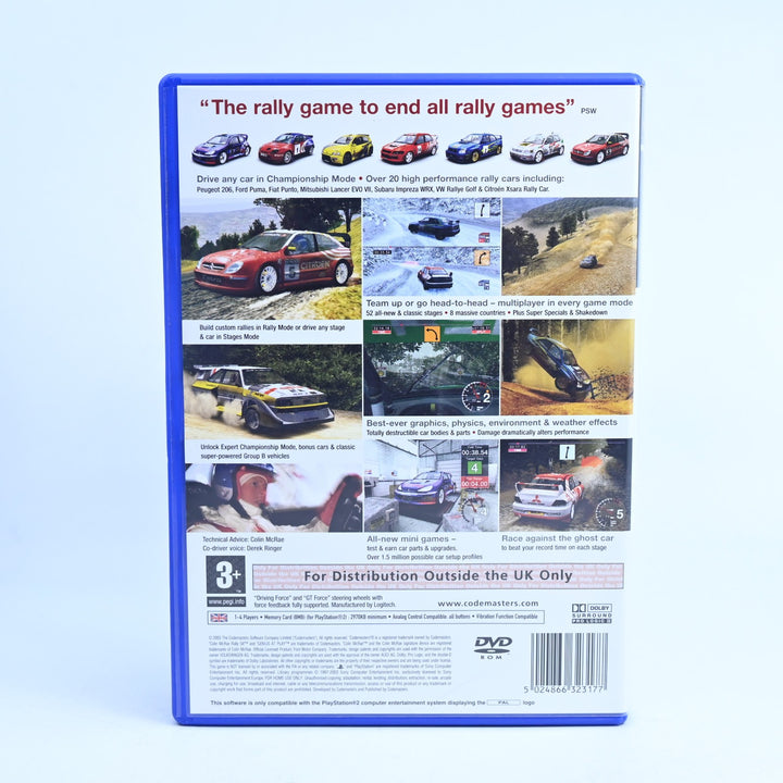 Colin McRae Rally 04 - Sony Playstation 2 / PS2 Game + Manual - PAL - MINT DISC!