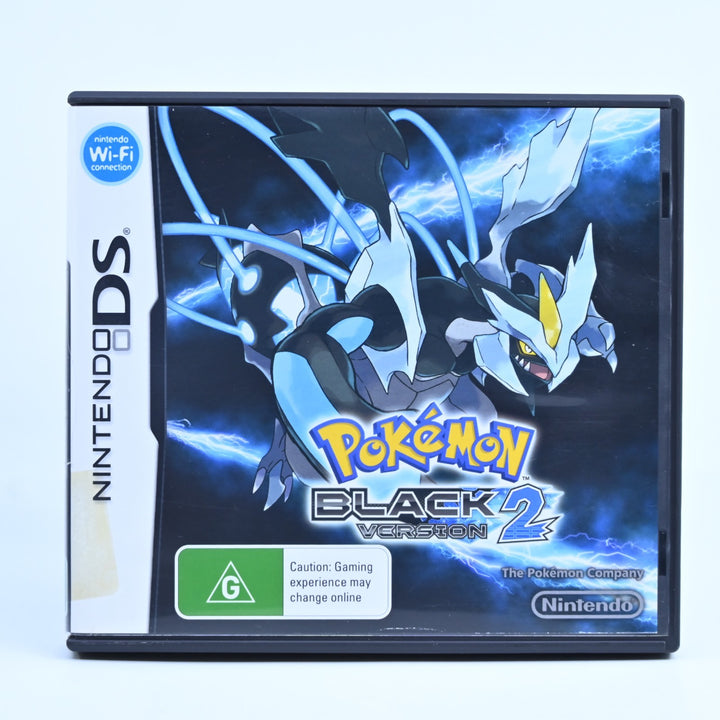 Pokemon Black 2 - Nintendo DS Game - PAL + Manual - FREE POST!