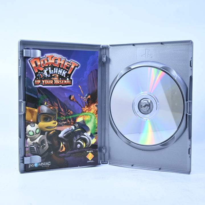 Ratchet &amp; Clank 3: Up Your Arsenal - Sony Playstation 2 / PS2 Game + Manual